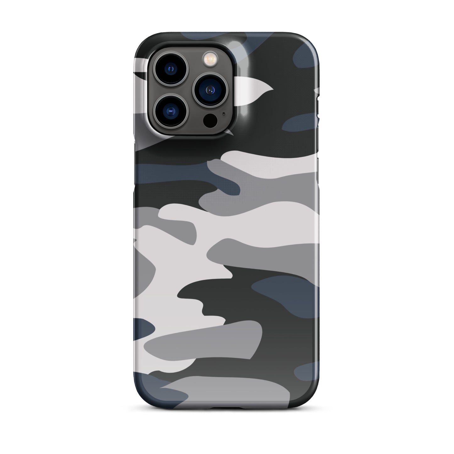 Blue Camo - Snap Case