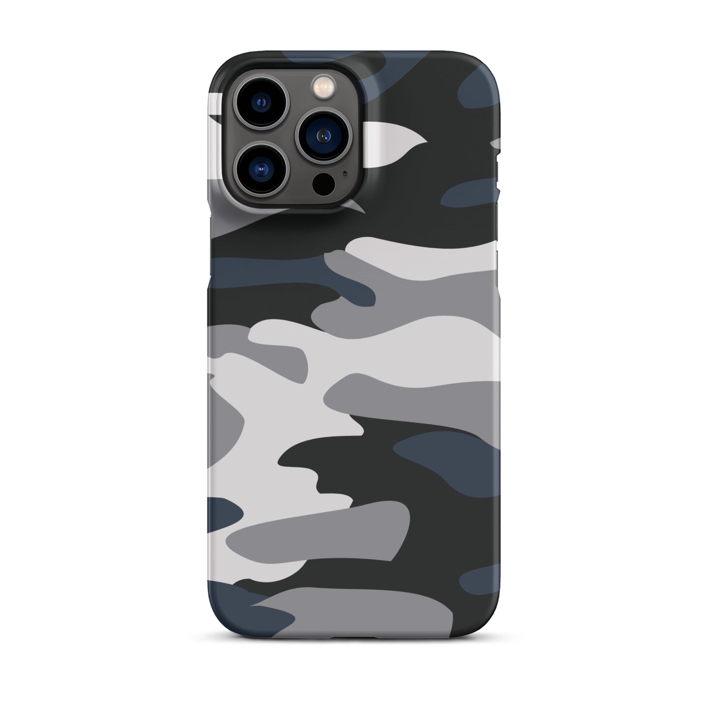 Blue Camo - Snap Case