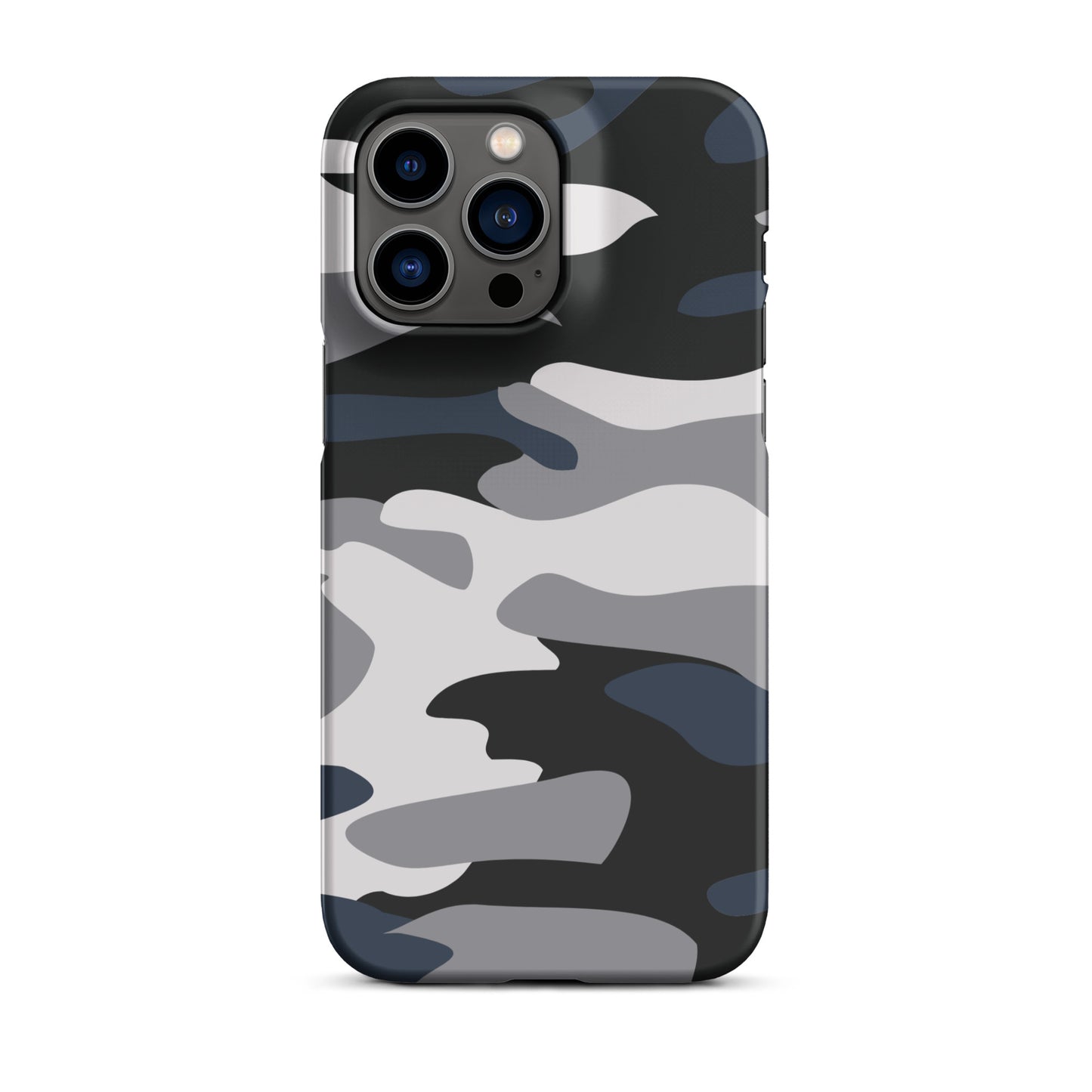 Blue Camo - Snap Case