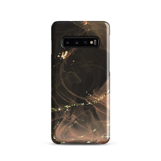Gold Smoke Screen - Snap Case