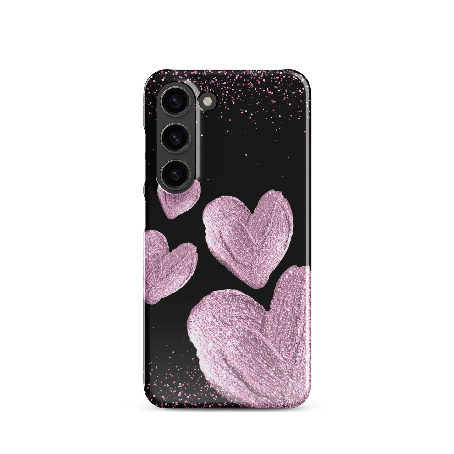 Pink Hearts - Snap Case