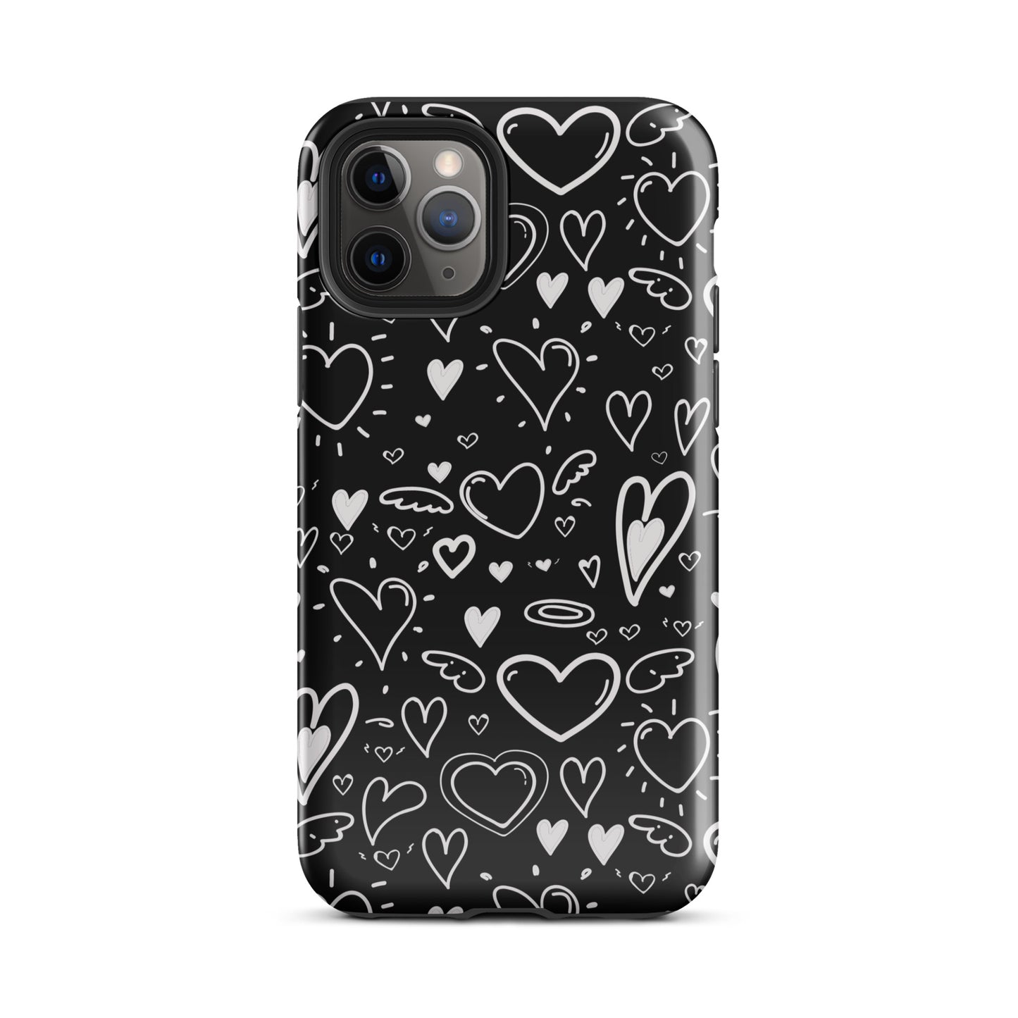 Black and White Hearts - Tough Case