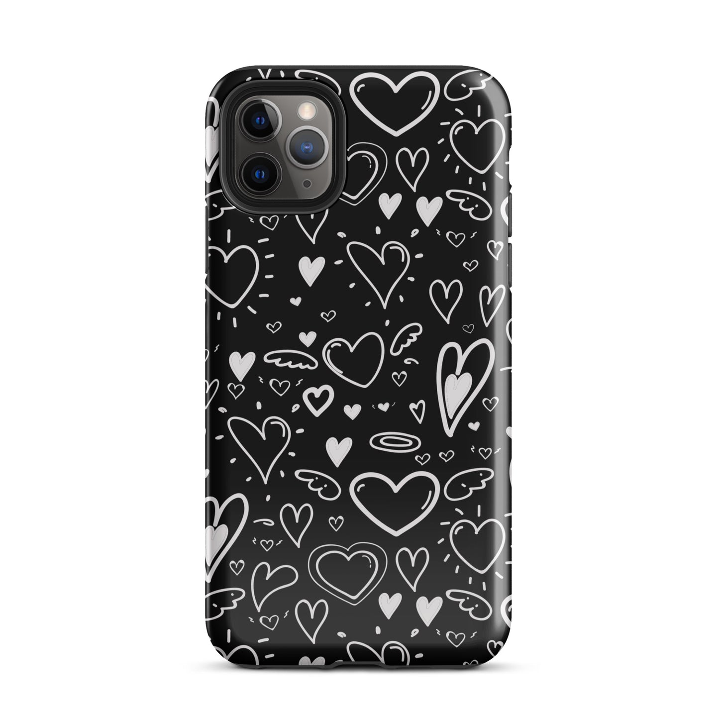 Black and White Hearts - Tough Case