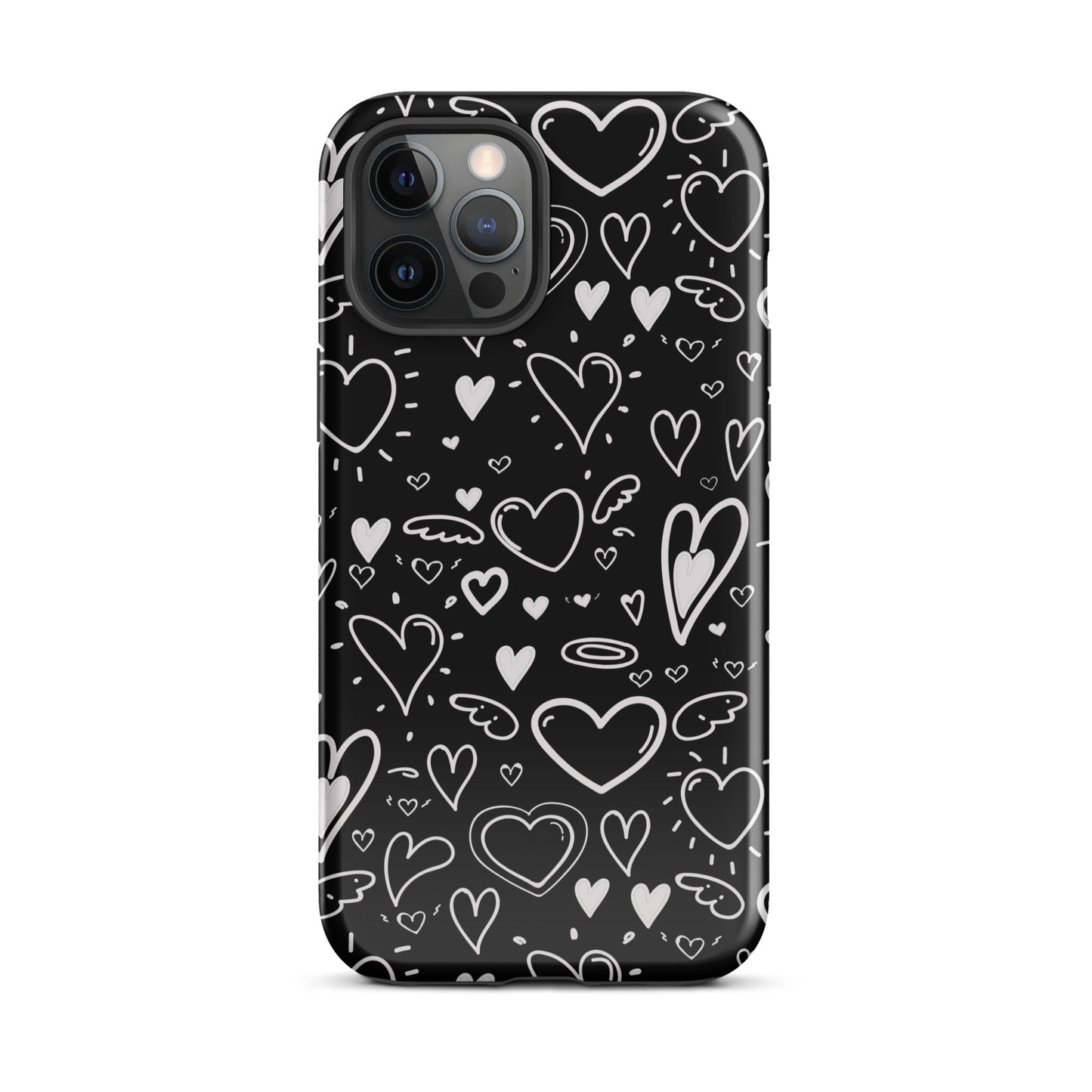 Black and White Hearts - Tough Case