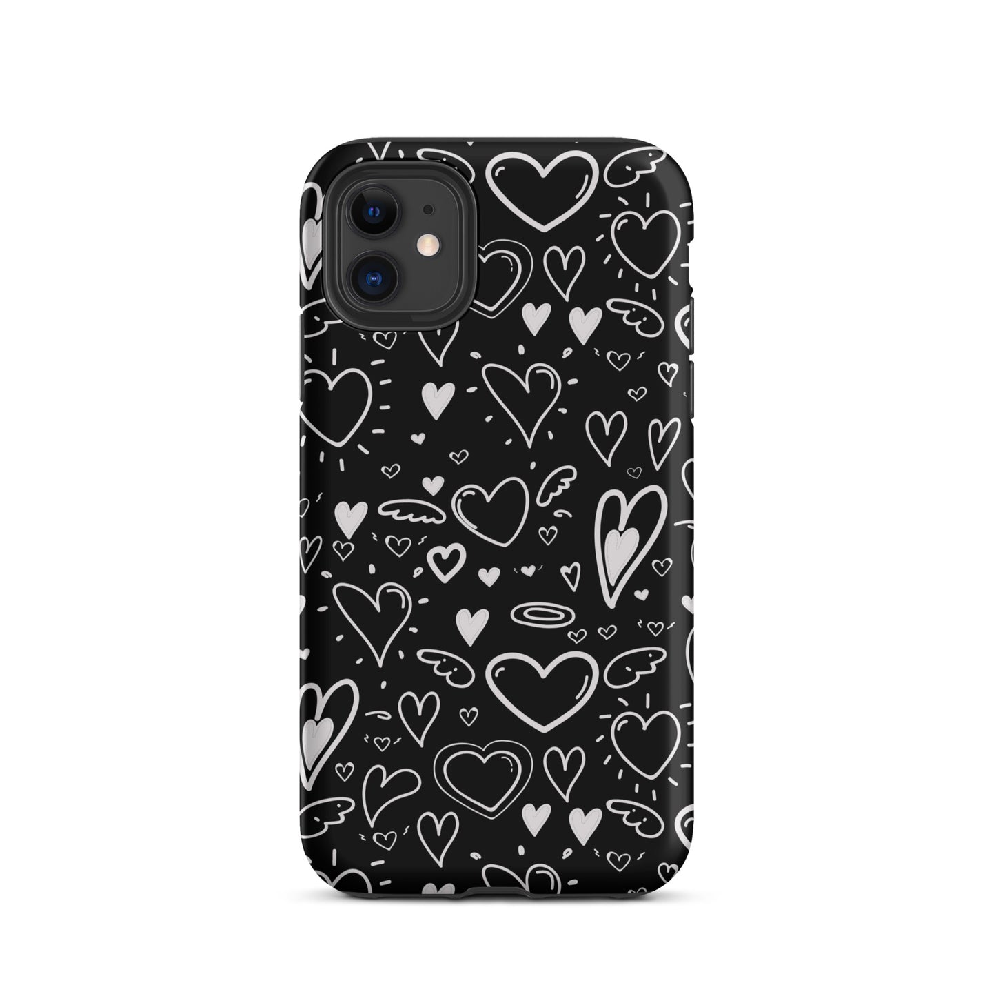 Black and White Hearts - Tough Case