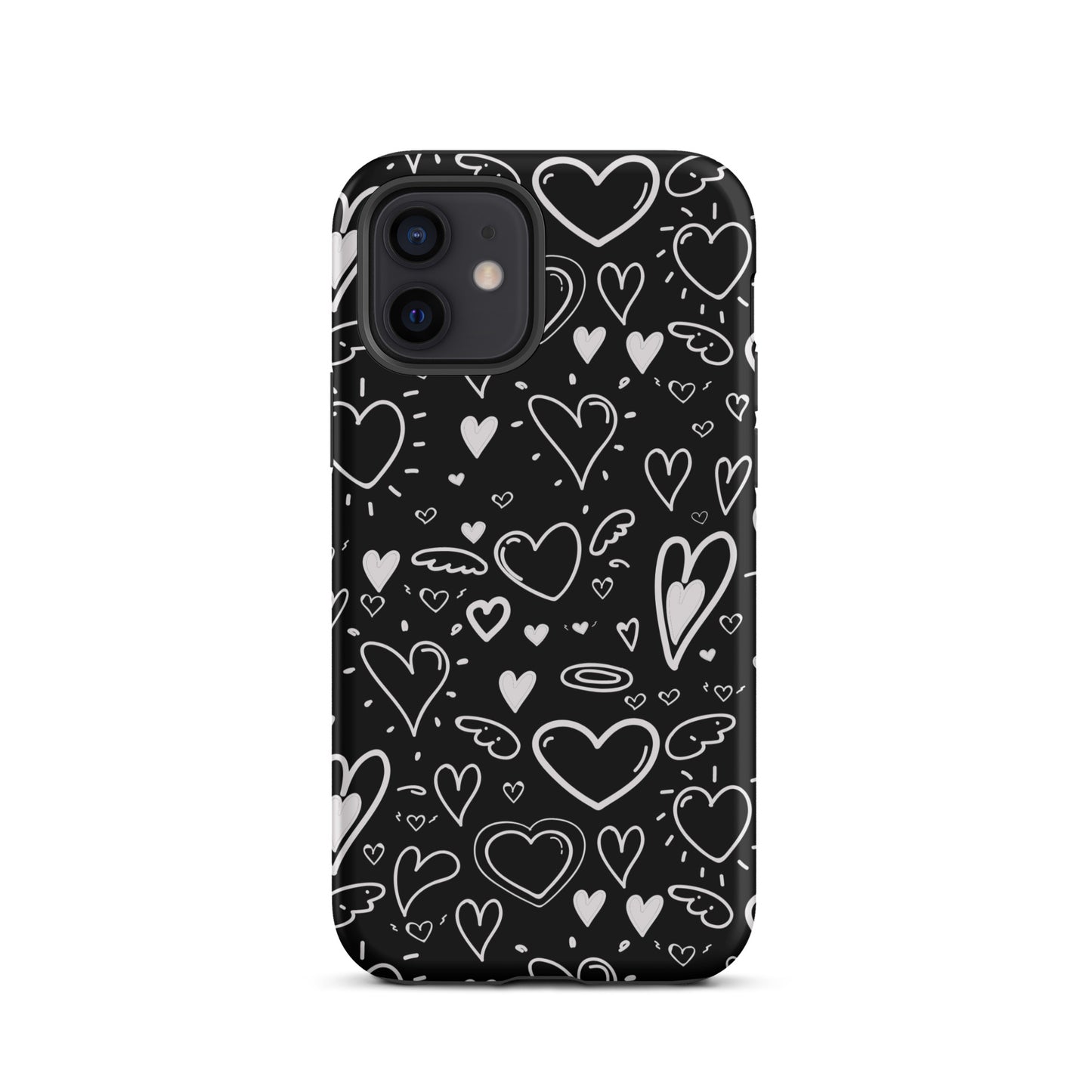 Black and White Hearts - Tough Case