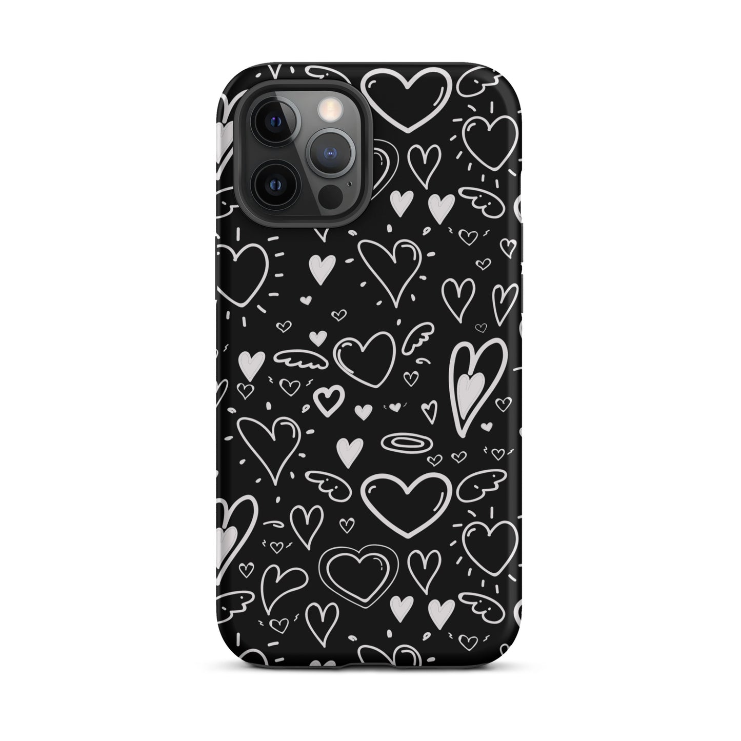 Black and White Hearts - Tough Case