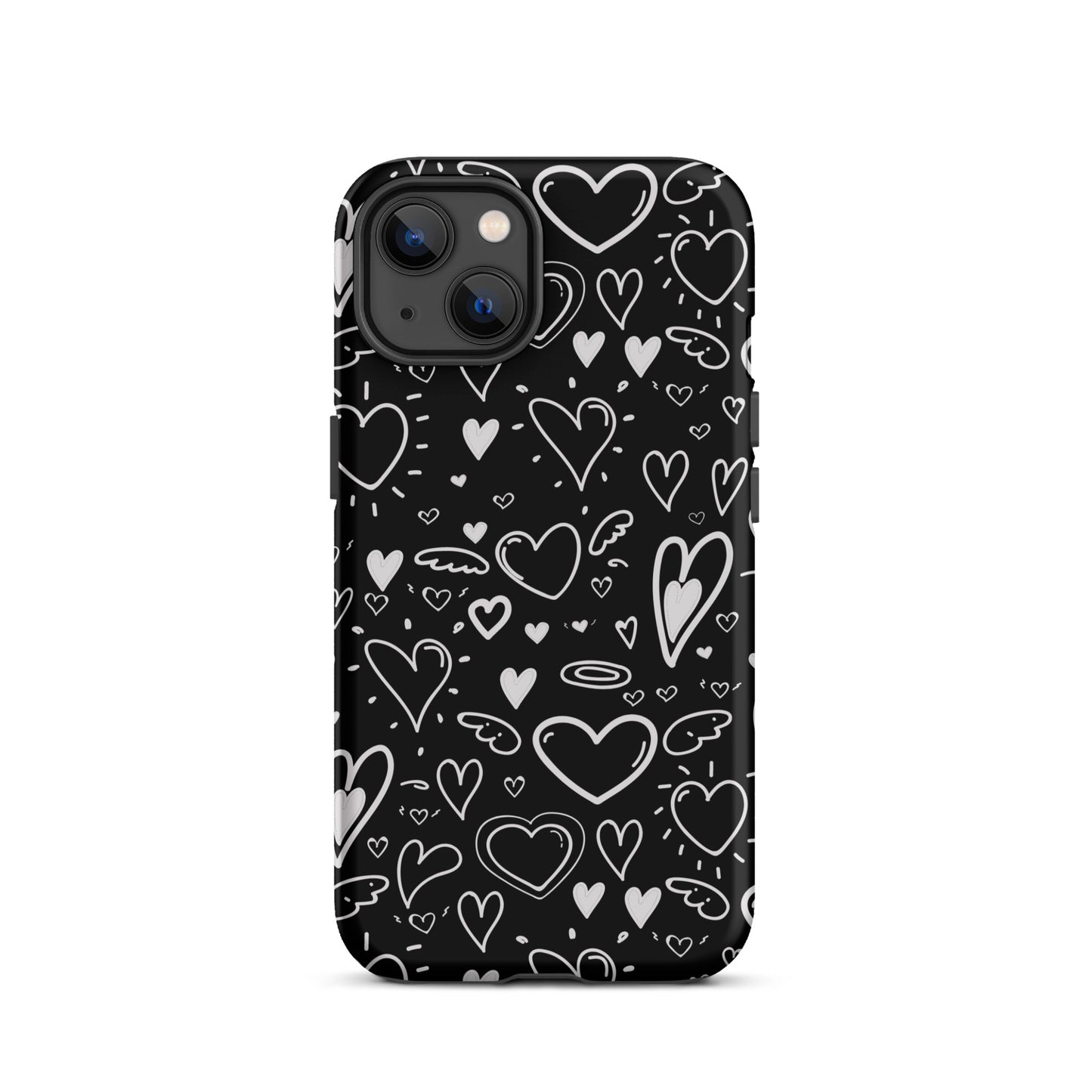 Black and White Hearts - Tough Case