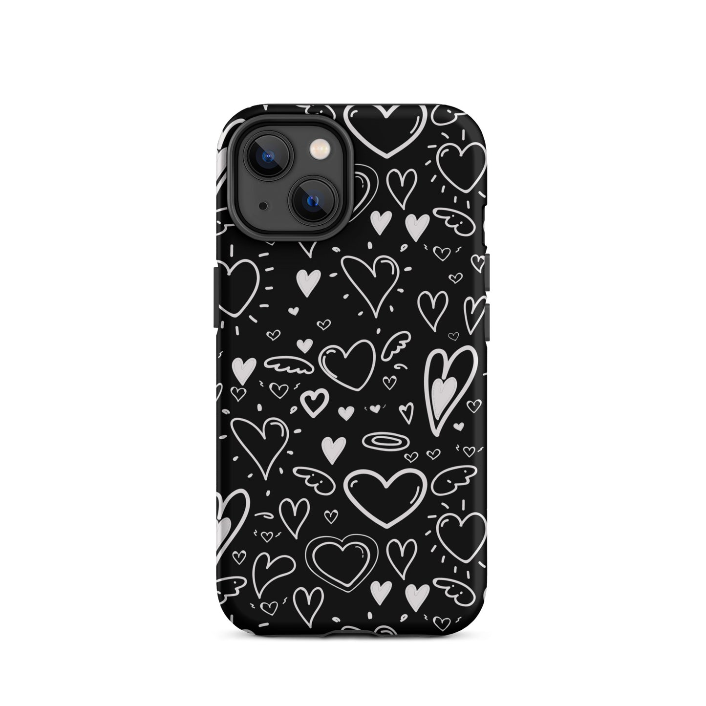 Black and White Hearts - Tough Case