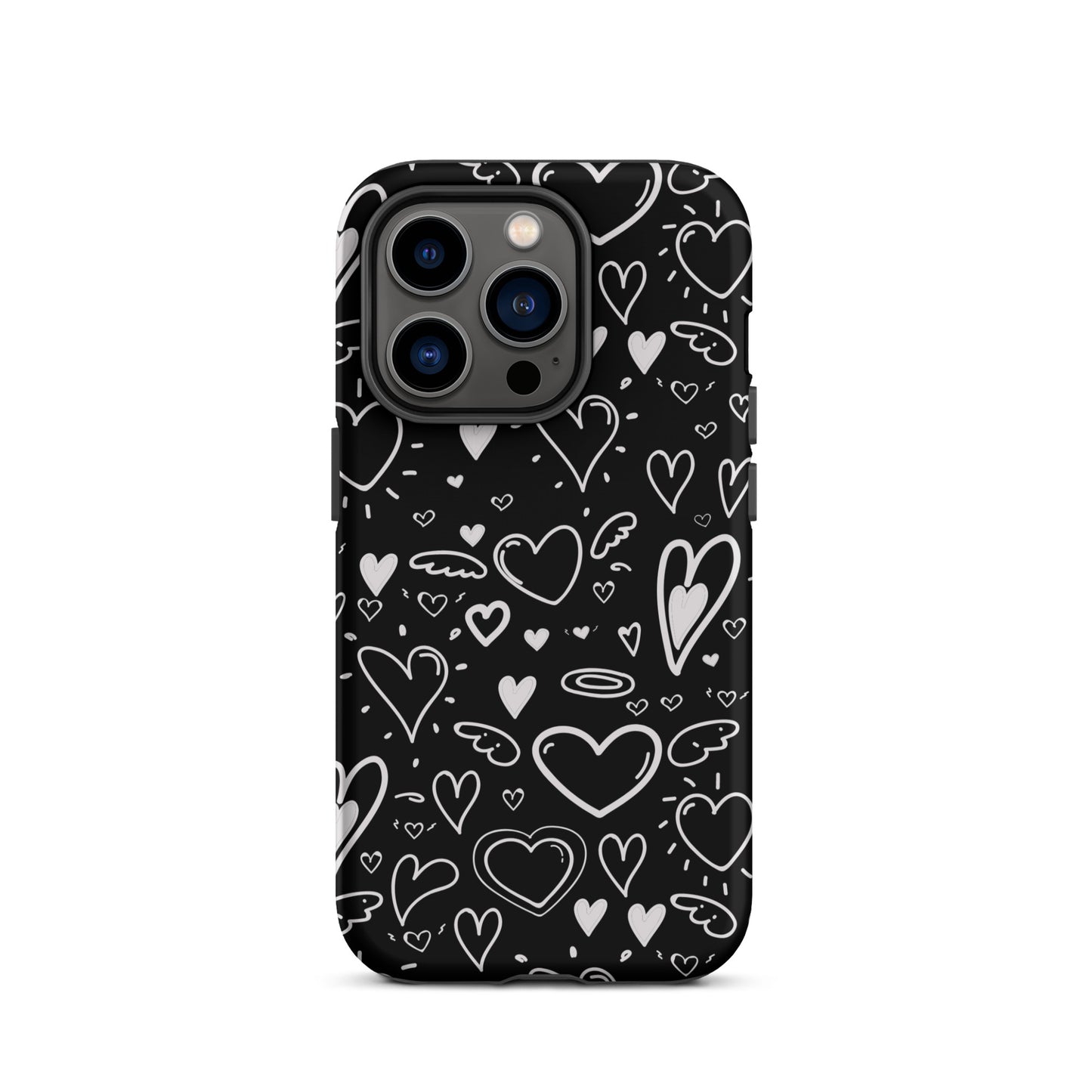 Black and White Hearts - Tough Case