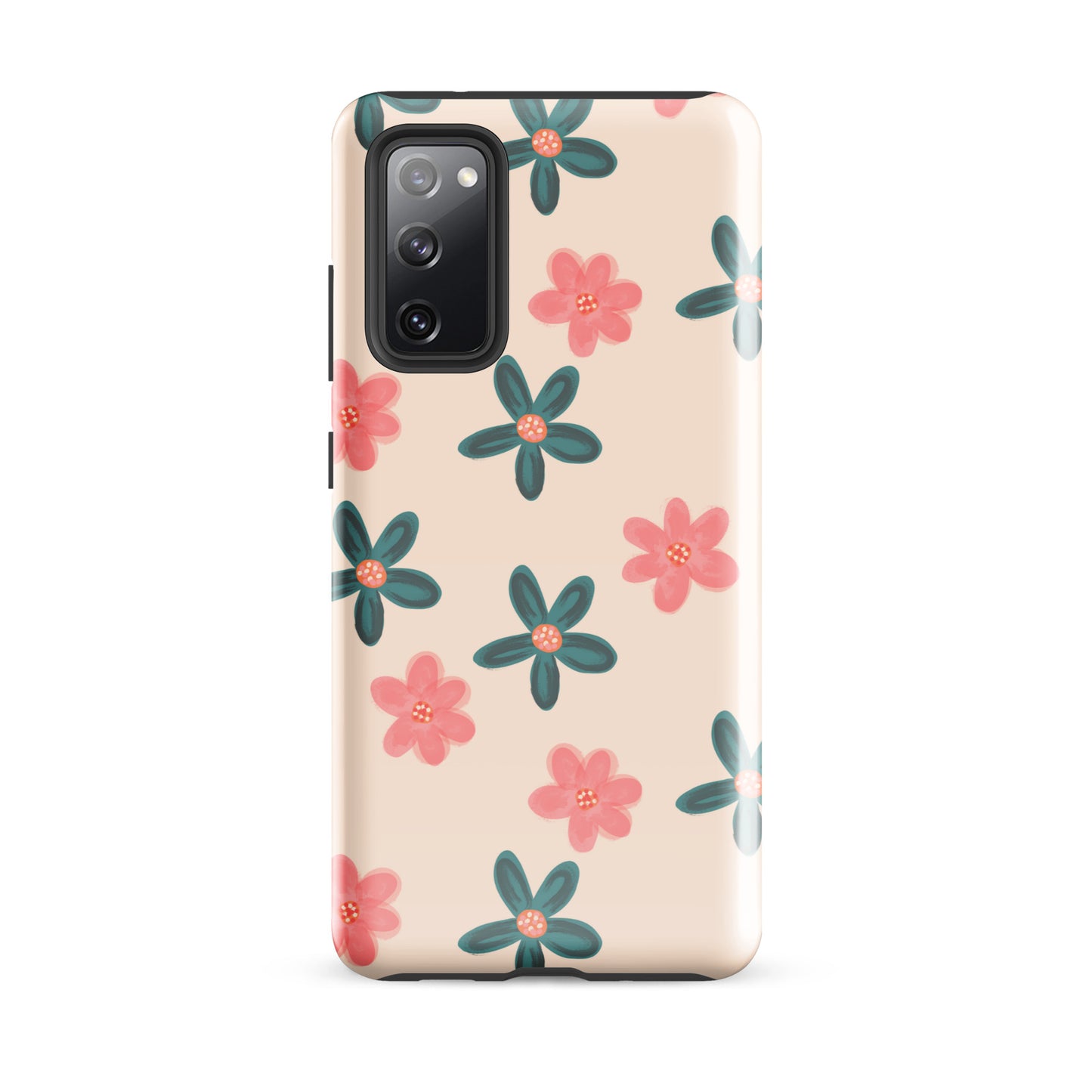 Red and Green Flowers - Tough Case