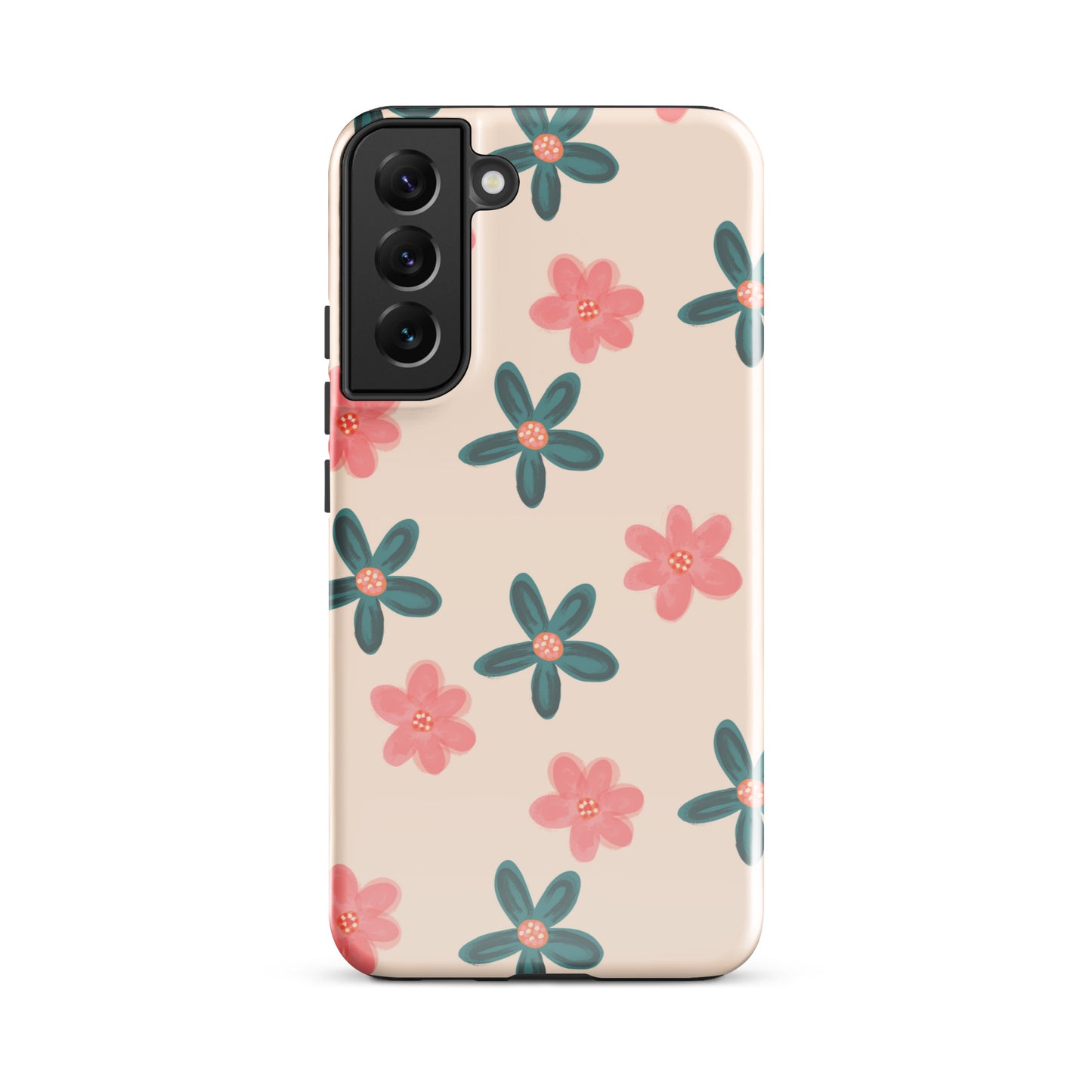 Red and Green Flowers - Tough Case