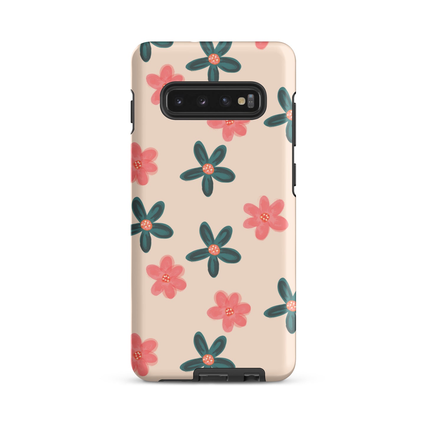 Red and Green Flowers - Tough Case