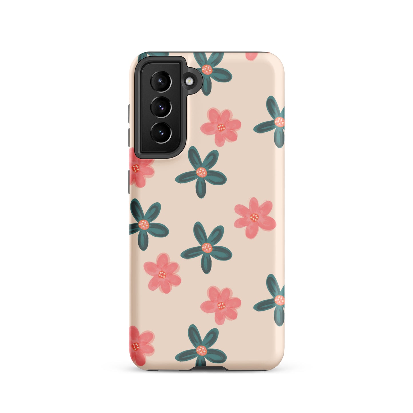 Red and Green Flowers - Tough Case