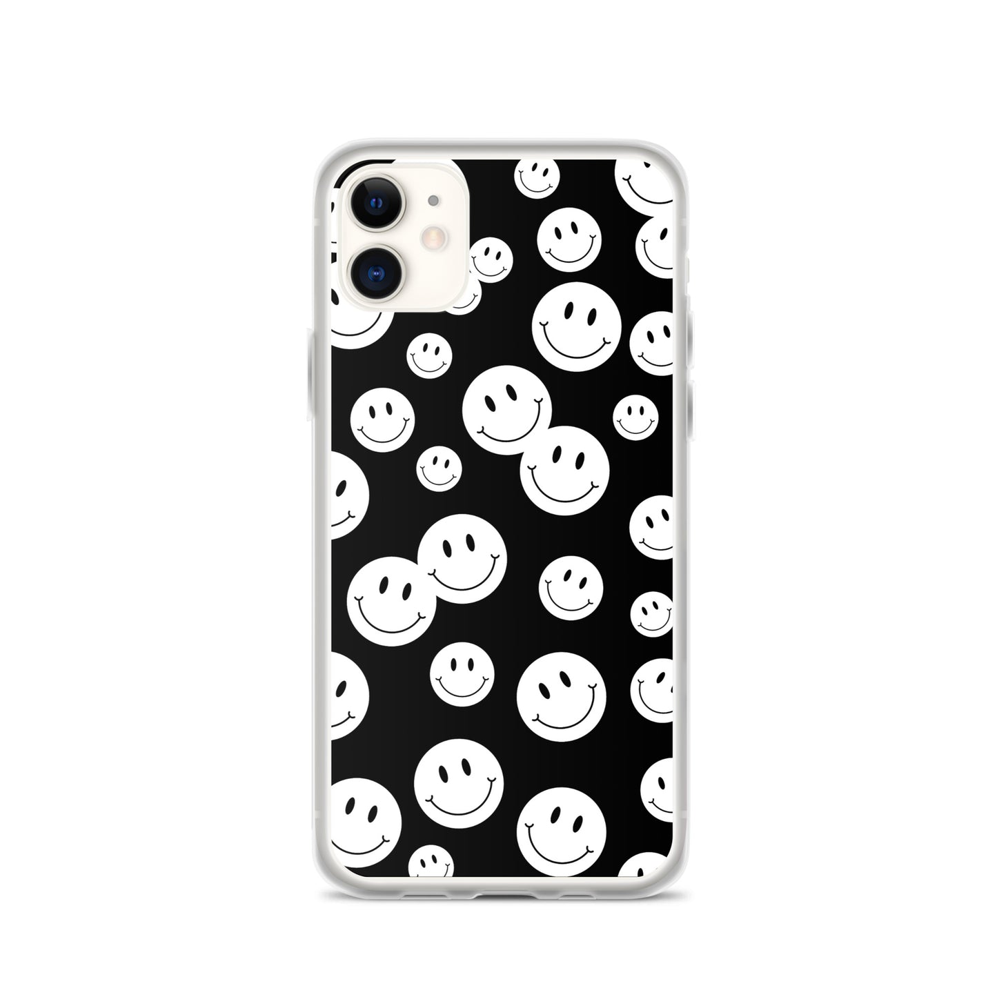 Black and White Smile - Clear Case