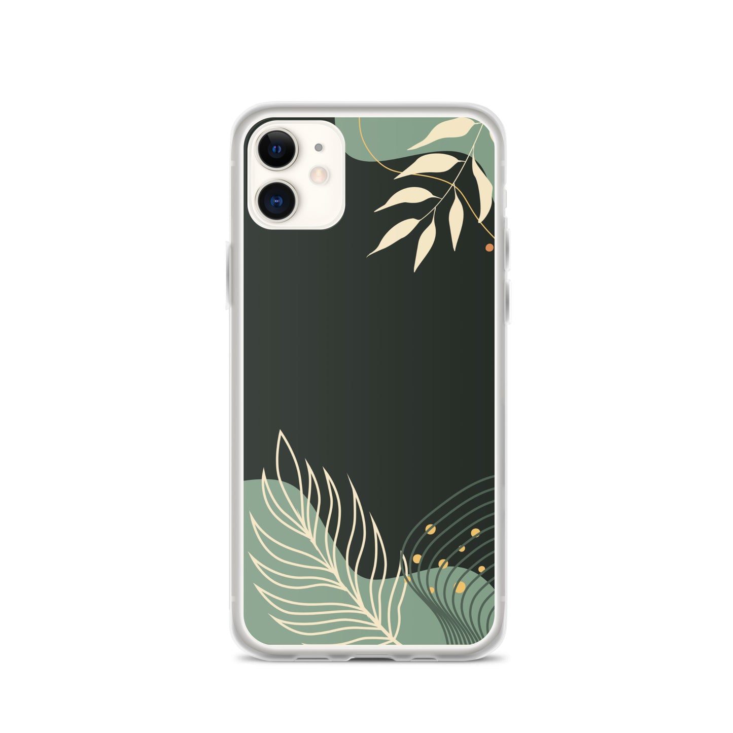 Floral Greenery - Clear Case