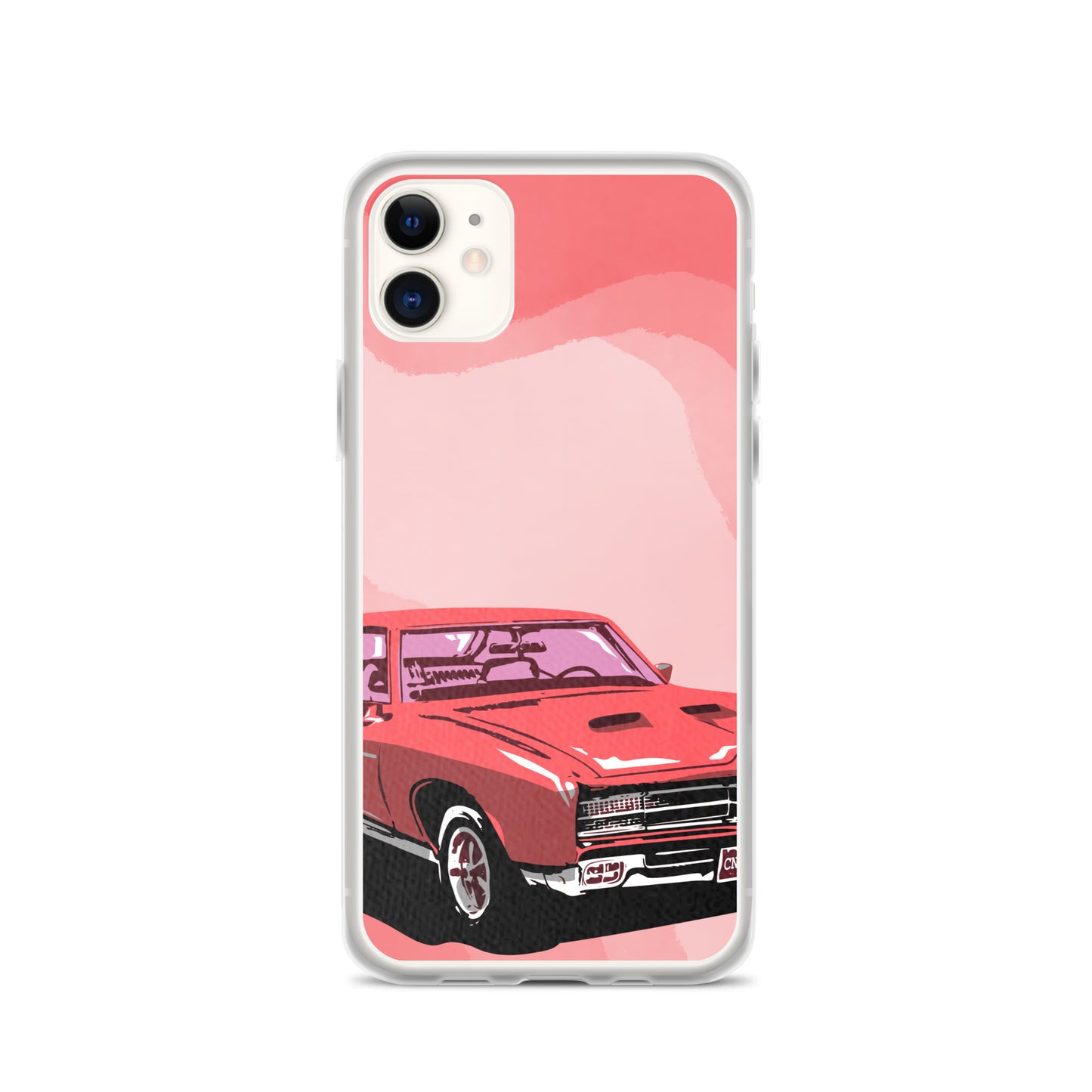 Pink Car - Clear Case