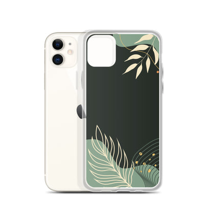 Floral Greenery - Clear Case