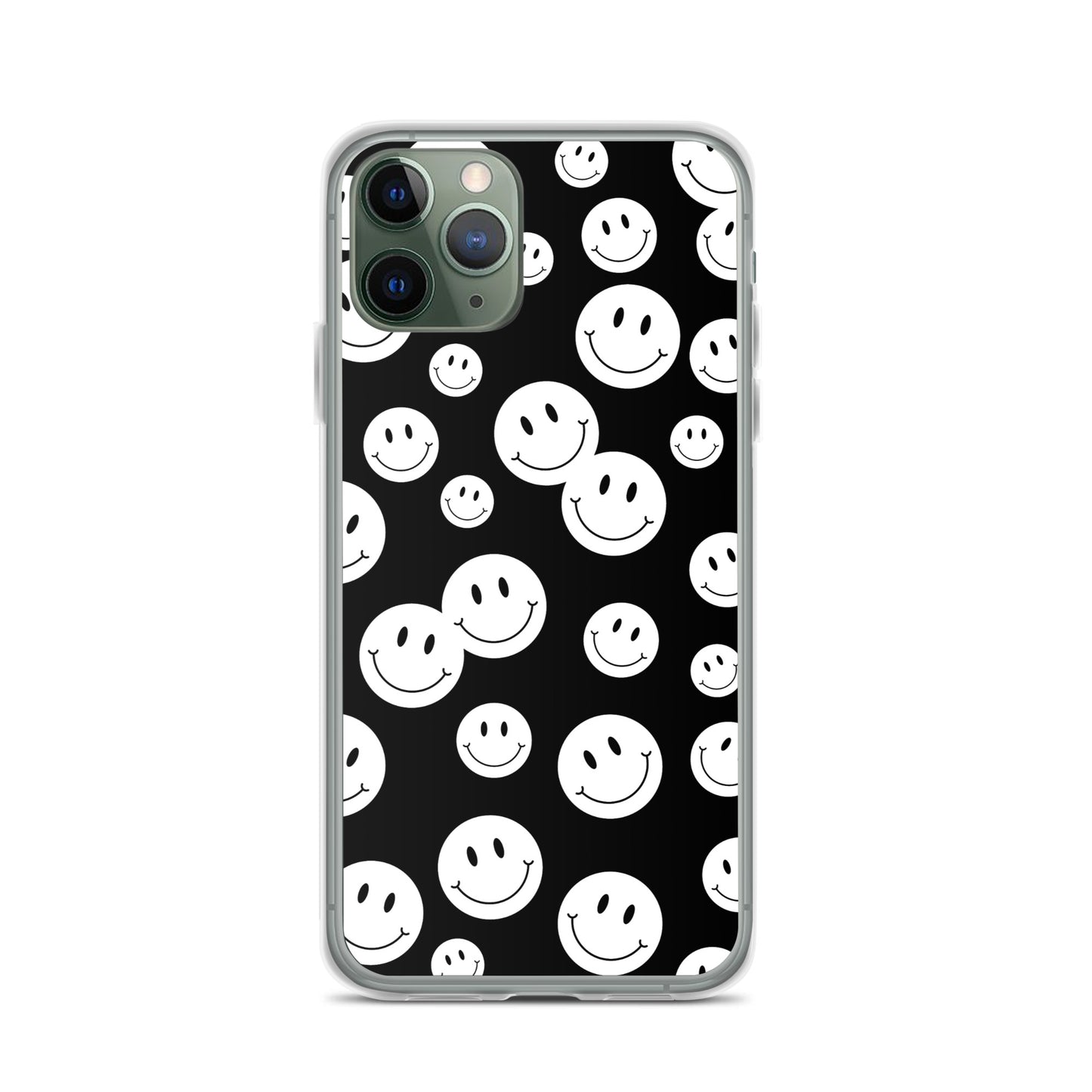 Black and White Smile - Clear Case