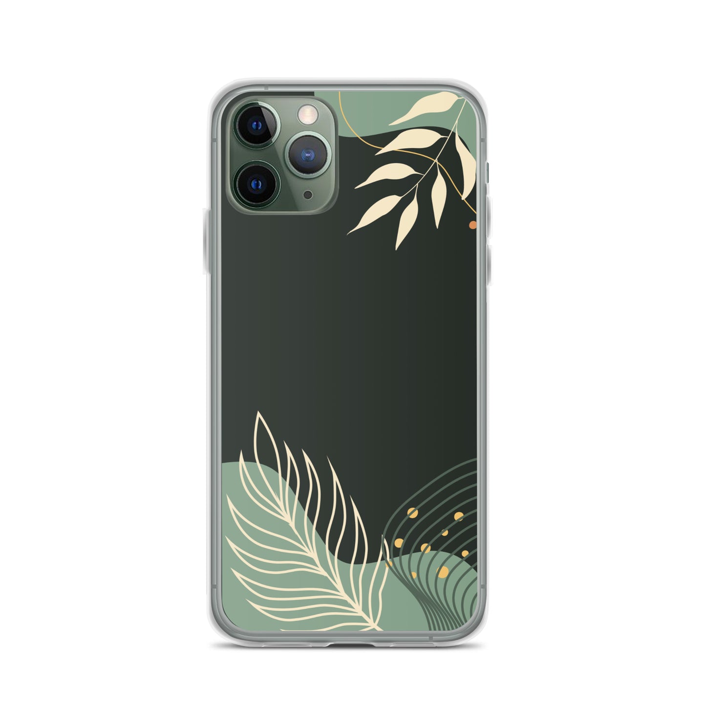 Floral Greenery - Clear Case