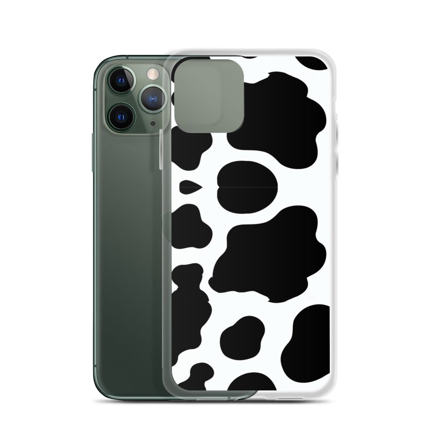 Cow Print - Clear Case