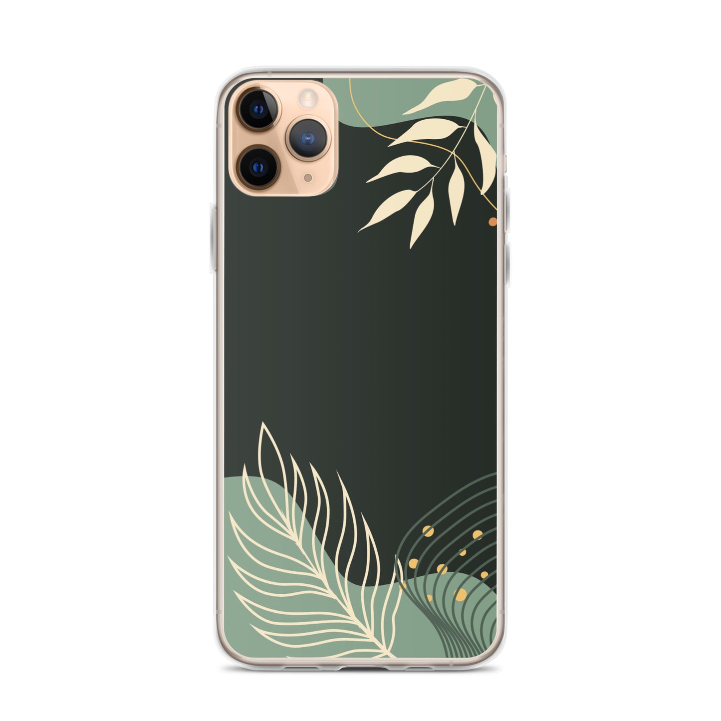 Floral Greenery - Clear Case