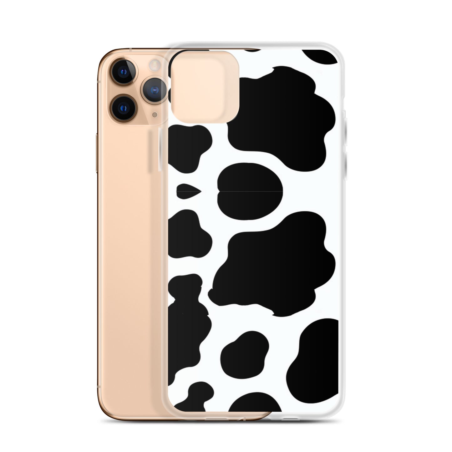 Cow Print - Clear Case