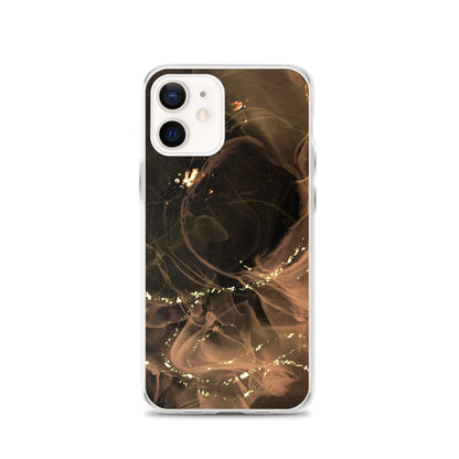 Gold Smoke Screen - Clear Case