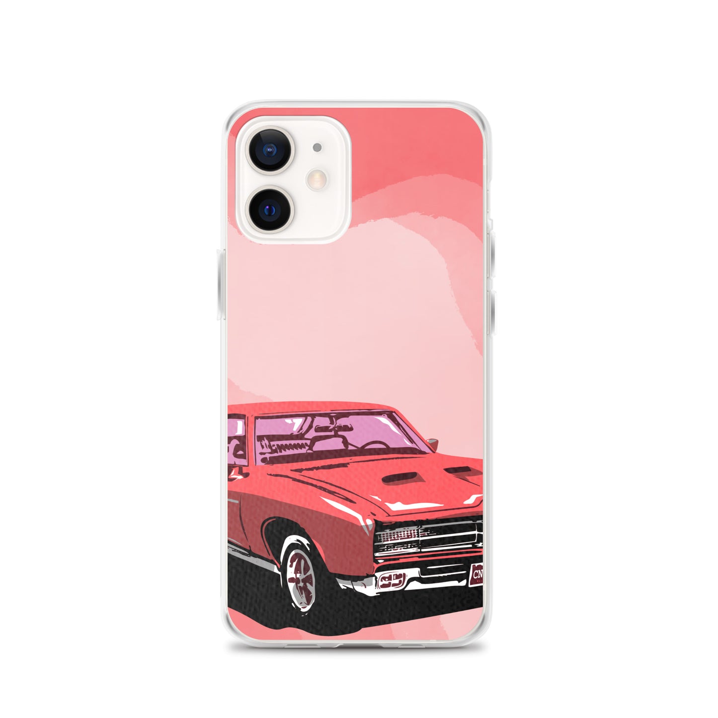 Pink Car - Clear Case