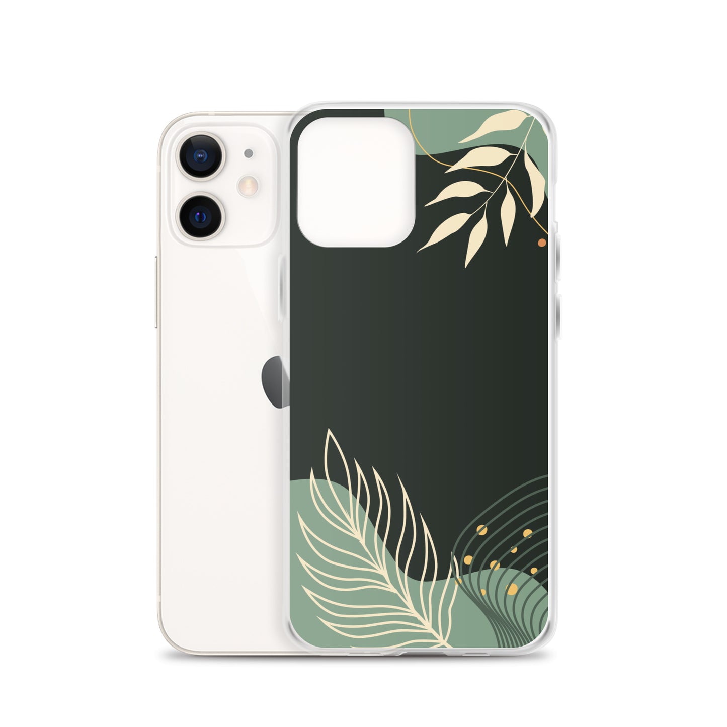 Floral Greenery - Clear Case