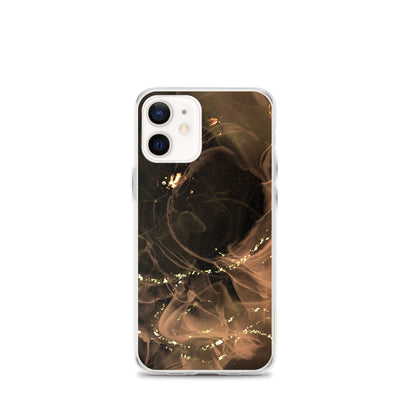 Gold Smoke Screen - Clear Case