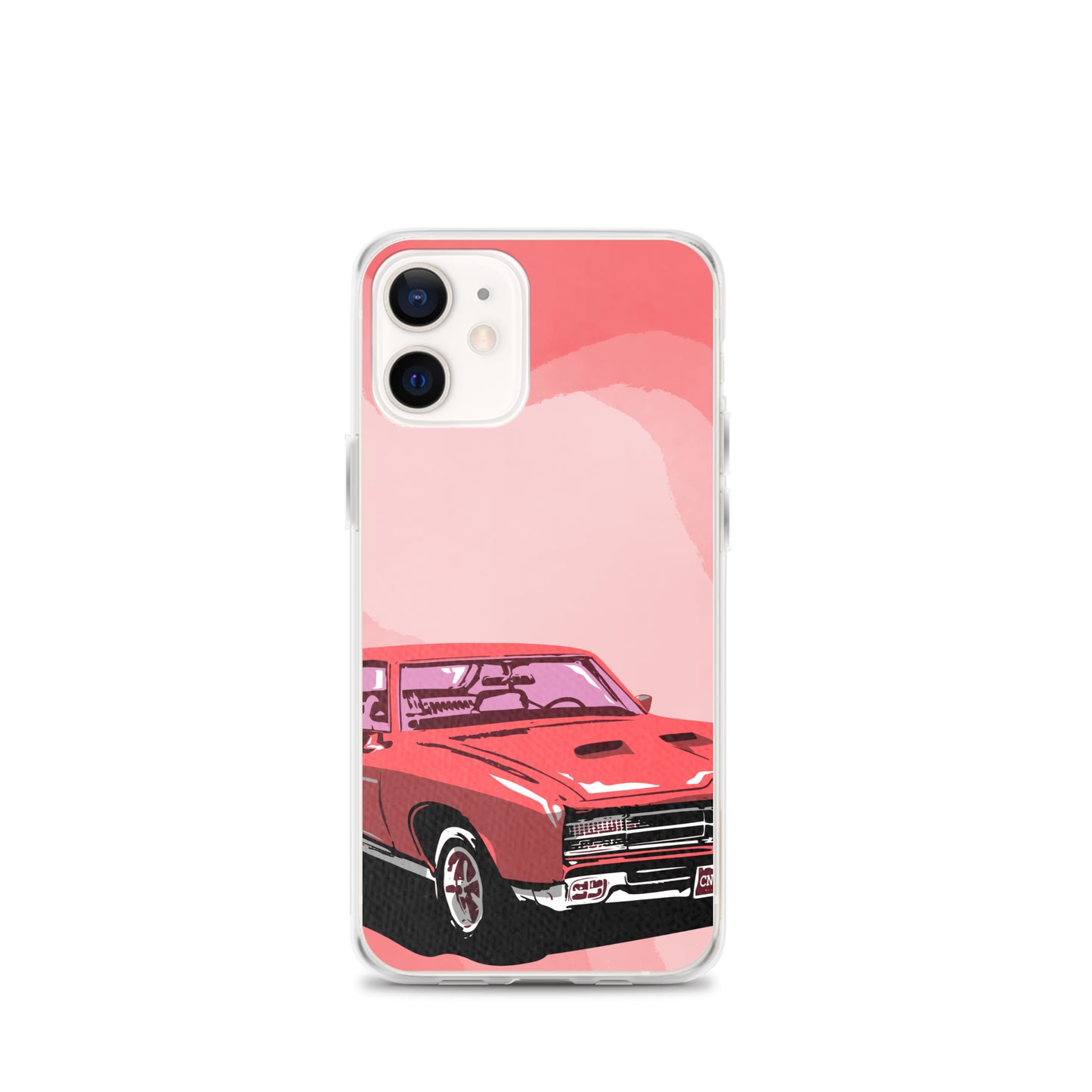 Pink Car - Clear Case