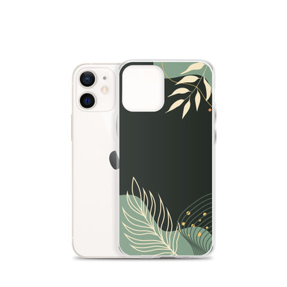 Floral Greenery - Clear Case