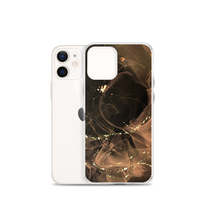 Gold Smoke Screen - Clear Case