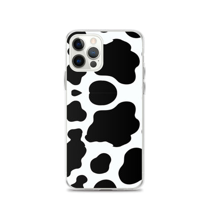 Cow Print - Clear Case