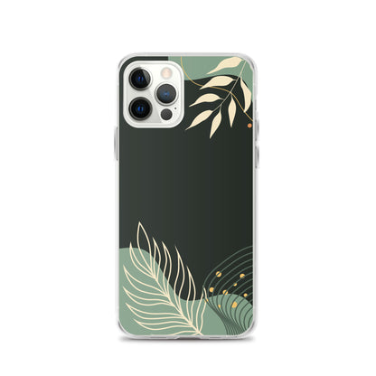 Floral Greenery - Clear Case