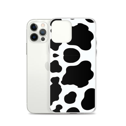 Cow Print - Clear Case