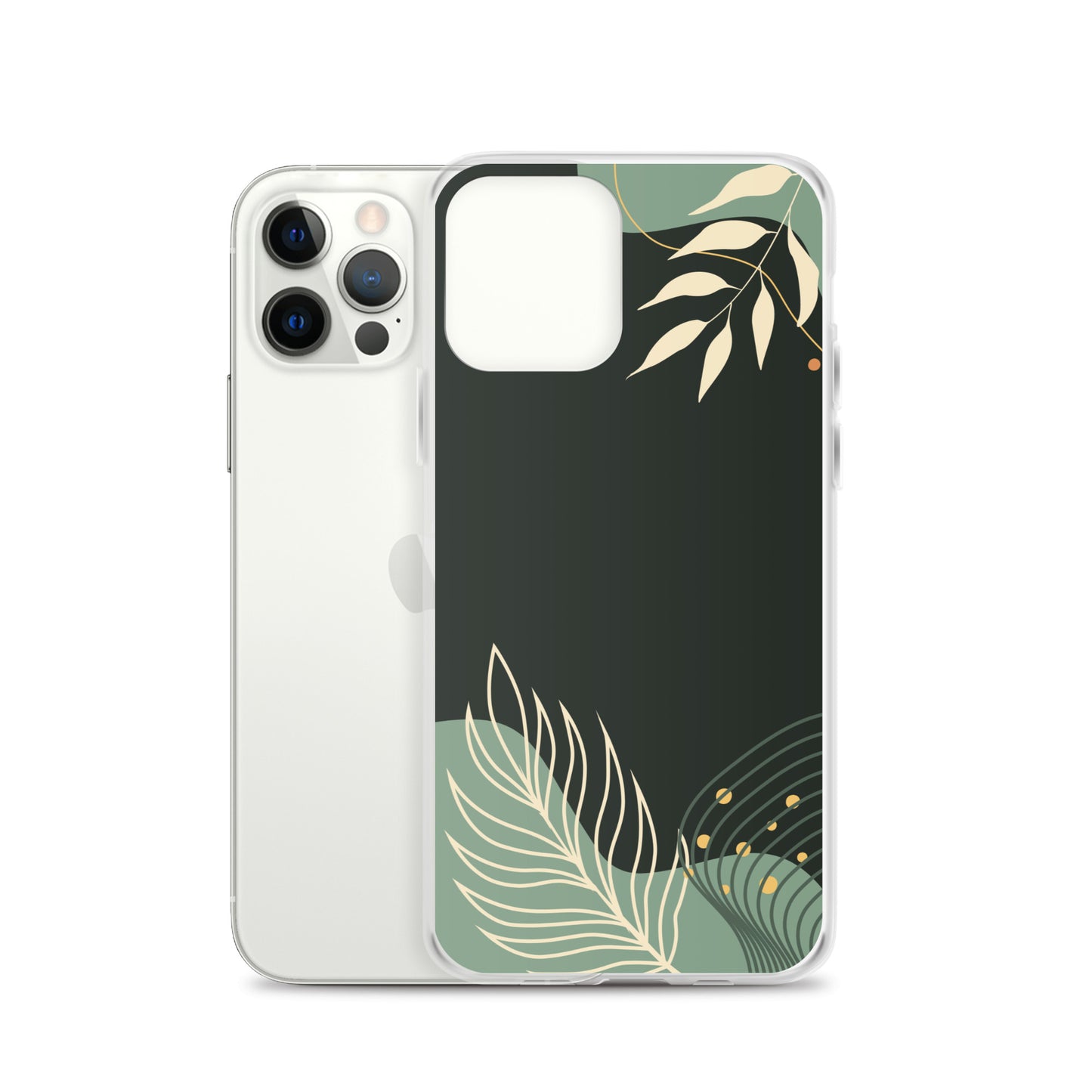 Floral Greenery - Clear Case