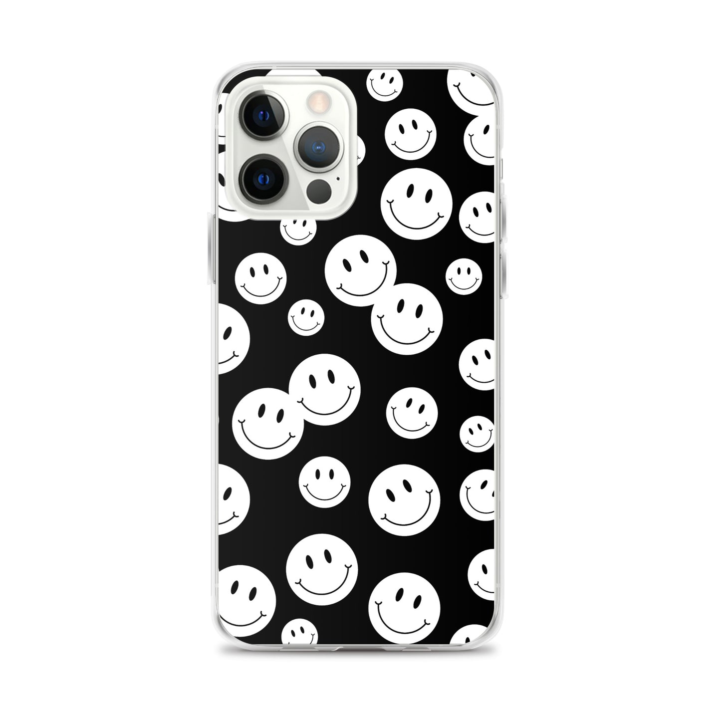 Black and White Smile - Clear Case