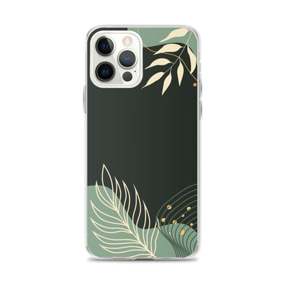 Floral Greenery - Clear Case