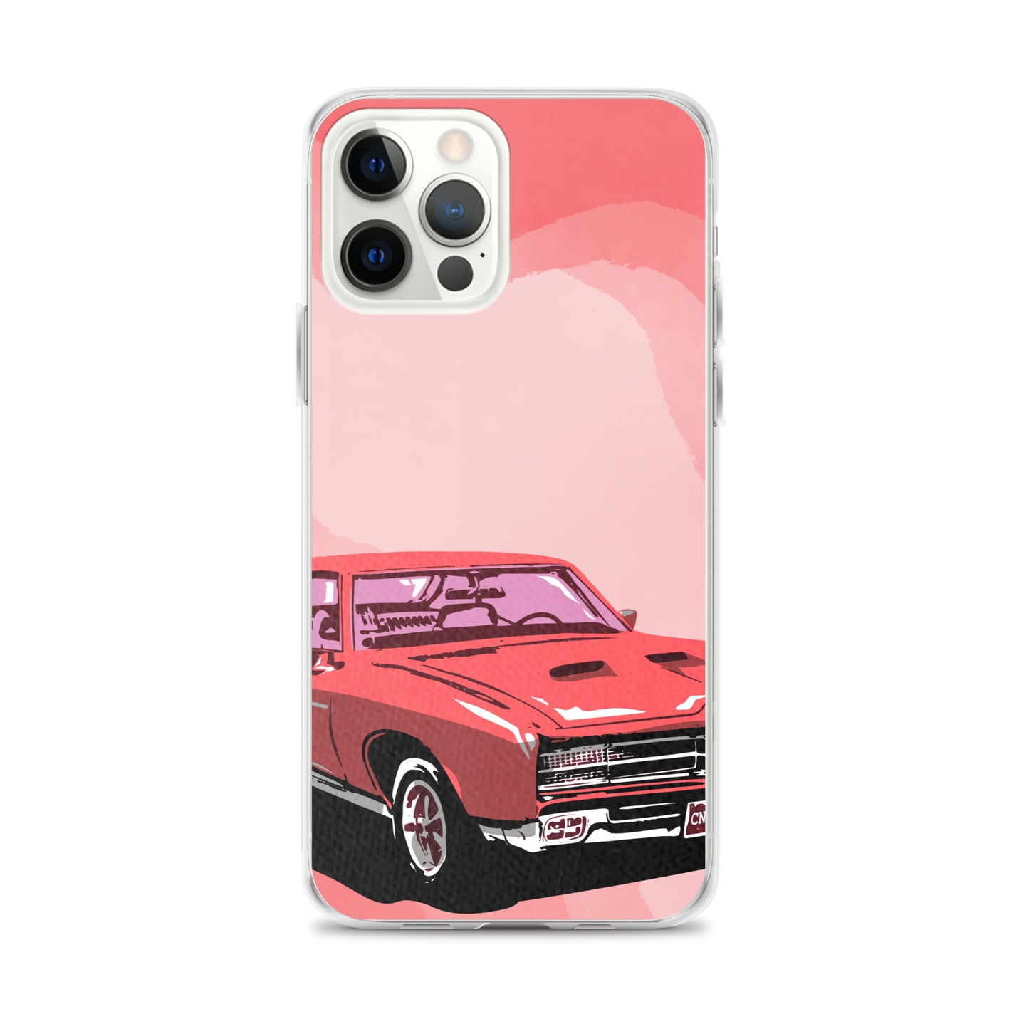 Pink Car - Clear Case