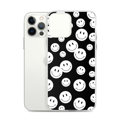 Black and White Smile - Clear Case