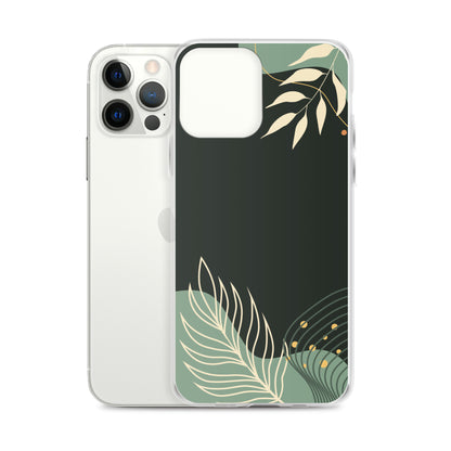 Floral Greenery - Clear Case