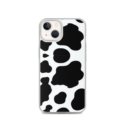 Cow Print - Clear Case