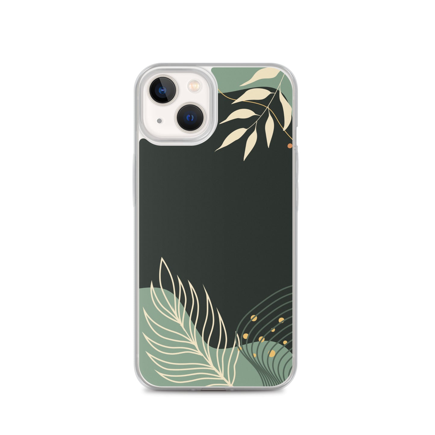 Floral Greenery - Clear Case