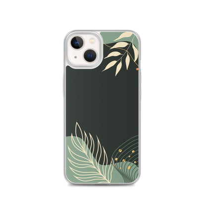 Floral Greenery - Clear Case