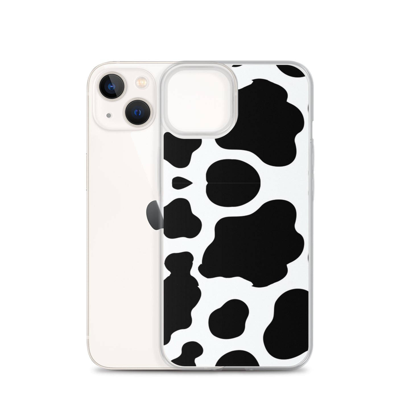 Cow Print - Clear Case