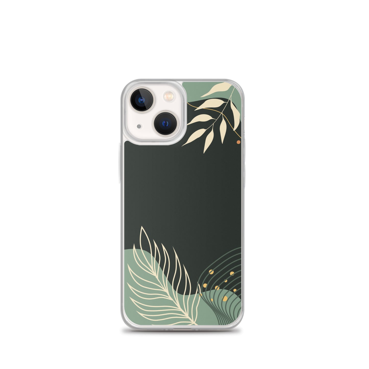 Floral Greenery - Clear Case