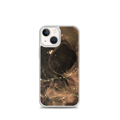 Gold Smoke Screen - Clear Case