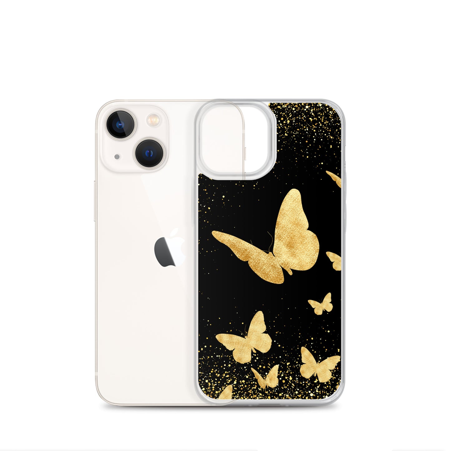 Yellow Butterflies - Clear Case